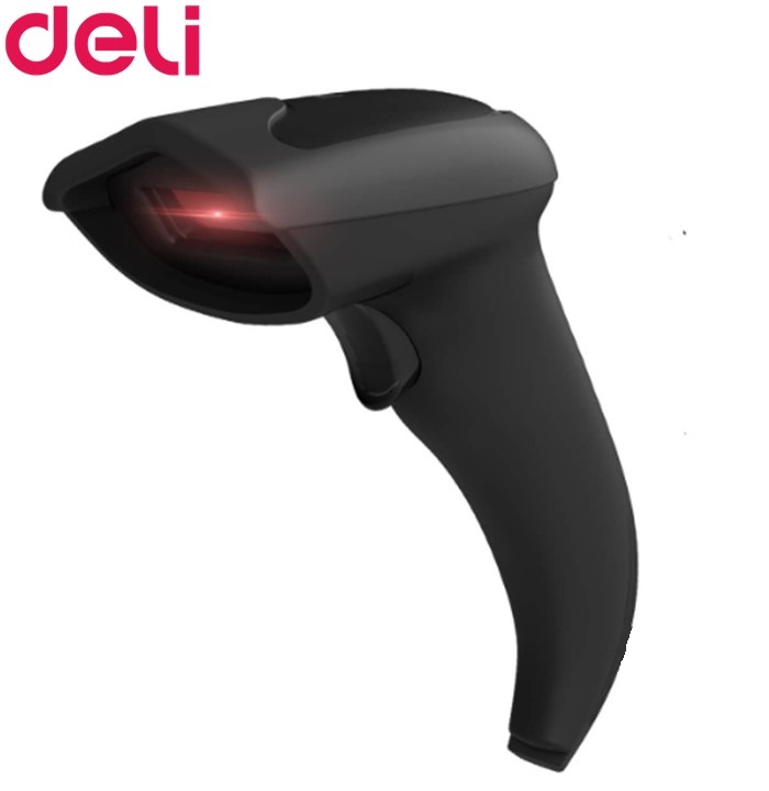 Deli-E14953W Handheld Wireless Barcode Scanner at Best Price | GTStore.pk