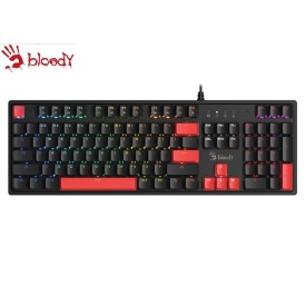 Bloody S520N RGB Mechanical Switch Gaming Keyboard-Fire Black