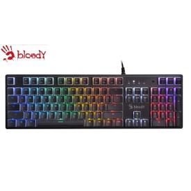 Bloody S520N RGB Mechanical Switch Gaming Keyboard-Pudding Black