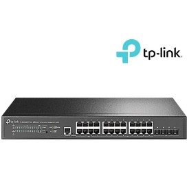 TPLink SG3428XPP-M2 JetStream 24-Port 2.5GBASE-T and 4-Port SFP+ L2+ Managed 10GE Switch with 16-Port PoE+ & 8-Port PoE++