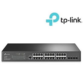 TPLink TL-SG3428 JetStream 24-Port Gigabit L2 Managed Switch with 4 SFP Slots