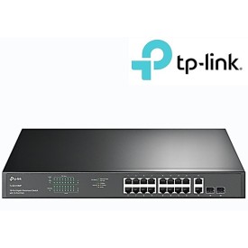 TPLink TL-SG1218MP 18-Port Gigabit Rackmount Switch with 16 PoE+