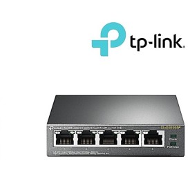 TPLink TL-SG1005P 5-Port Gigabit Desktop Switch with 4-Port PoE