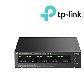 TPLink TL-LS105GP 5-Port Gigabit Desktop Switch with 4-Port PoE+