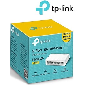 TPLink LS1005 5-Port 10/100Mbps network Switch