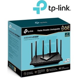 TPLink Archer AXE75 AXE5400 Tri-Band Gigabit Wi-Fi 6E Router