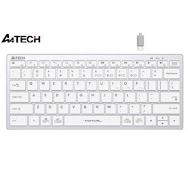 A4 Tech FBX51C Bluetooth & 2.4G Wireless Keyboard White