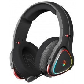 Bloody MR710 Bluetooth Wireless + Wired Multi-Mode RGB Gaming Headset Grey