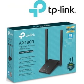TPLink Archer TX20U Plus AX1800 Dual Antennas High Gain Wireless USB Adapter
