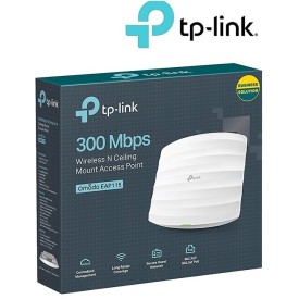 TPLink EAP115 300Mbps Wireless N Ceiling Mount Access Point