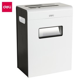 Deli-E9903 12 Sheets Cross Cut Paper Shredder