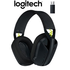 Logitech G435 LIGHTSPEED Wireless Bluetooth Gaming Headset Black and Neon Yellow