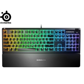 Steelseries Apex 3 RGB Water Resistant Quiet Tenkeyless Keyboard