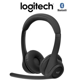 Logitech Zone 300 Wireless Bluetooth Headset with Noise-Canceling Mic Black