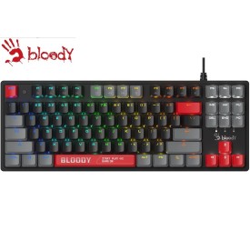 Bloody S310N RGB BLMS Mechanical Red Plus Linear Switch Gaming Keyboard-Energy Red