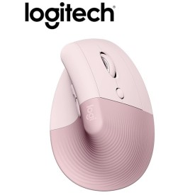 Logitech Lift Vertical Ergonomic Wireless Mouse Rose