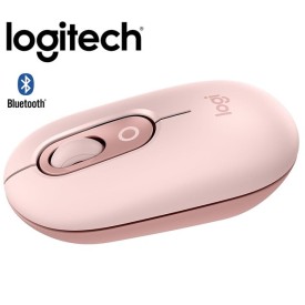 Logitech POP Mouse Wireless Mouse with Customizable Emoji Rose