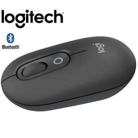 Logitech POP Mouse Wireless Mouse with Customizable Emoji Graphite
