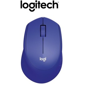 Logitech M331 SILENT PLUS Wireless Mouse with Nano Receiver Blue