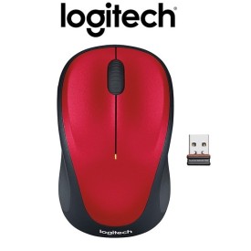 Logitech M235 wireless Mouse Red
