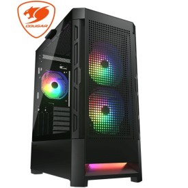 COUGAR AIRFACE RGB Mid-Tower E-ATX Gaming Casing Black