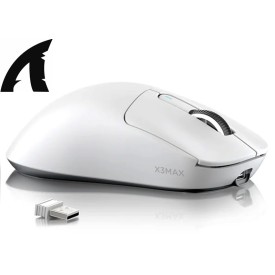 ATTACKSHARK X3 MAX 49g Superlight Wireless Gaming Mouse-White