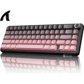 ATTACKSHARK X66 60% Strawberry Switch Wireless Mechanical Keyboard-Blackberry