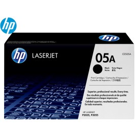HP 05A Black Original LaserJet Toner Cartridge