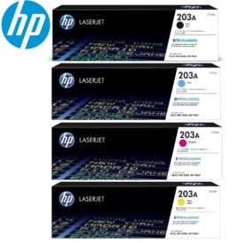 HP 203A Black, Cyan, Yellow and Magenta Original LaserJet Toner Ink Cartridge