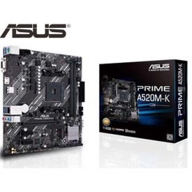 ASUS PRIME A520M-K CSM AMD A520 Ryzen AM4 Gaming Motherboard