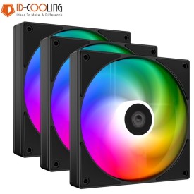 ID-Cooling AS-120-ARGB-K TRIO 3 Casing Fans-Black