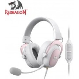 Redragon H510 ZEUS-2  7.1 Surround, Detachable Microphone Wired Gaming Headset White