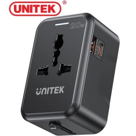 Unitek 20W Universal Travel Adapter