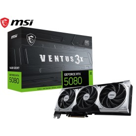 MSI GeForce RTX 5080 16G VENTUS 3X OC PLUS Gaming Graphic Card