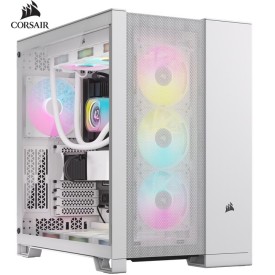 Corsair 6500D AIRFLOW Mid-Tower Dual Chamber PC Case-White