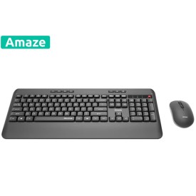 Amaze A744 Probus Palm Comfort Silent Wireless Keyboard & Mouse Combo