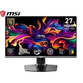 MSI MAG 272QP QD-OLED X50 WQHD 2K 500Hz 0.03Ms Gaming Monitor