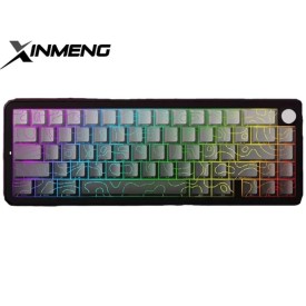Sama Xinmeng Beat 65 Rapid Trigger RGB Adjustable Magnetic Switch Wired Mechanical Keyboard-Dust Contour
