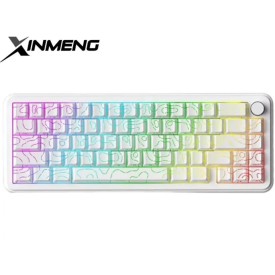 Sama Xinmeng Beat 65 Rapid Trigger RGB Adjustable Magnetic Switch Wired Mechanical Keyboard-White Contour