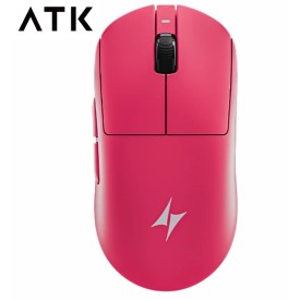ATK Dragonfly A9 Pro Series Lightweight Wireless Mouse-Pink