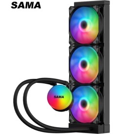 SAMA SL360 360mm RGB PWM FDB Fans Liquid Gaming Cooler-Black