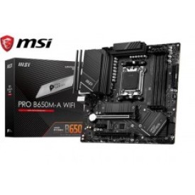 MSI PRO B650-A WIFI DDR5 AMD Ryzen 9/8/7000 AM5 Series Gaming Motherboard