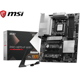 MSI PRO X870-P WIFI DDR5 AMD Ryzen 9/8/7000 AM5 Series Gaming Motherboard