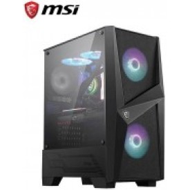 MSI MAG Forge 100R Mid Tower Gaming Case - Black