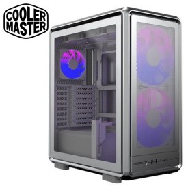 Cooler Master MASTERFRAME 500 MESH Premium Open-Frame ATX Gaming Casing Silver