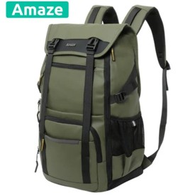 Amaze A945 Premium Synthetic Fibre Backpack Green