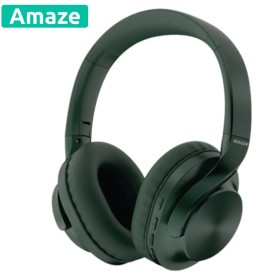 Amaze A650 Strong Bass 24hrs Play Time Wireless Headphone Sea Green