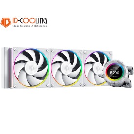 ID-Cooling SL360 LCD AIO Gaming Liquid Cooler White