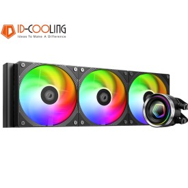 ID-Cooling FX360 INF Infinity Mirror AIO Gaming Liquid Cooler Black