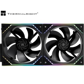 Thermalright TL-M12QR X2 Dual Fans Casing Fans Pack Black